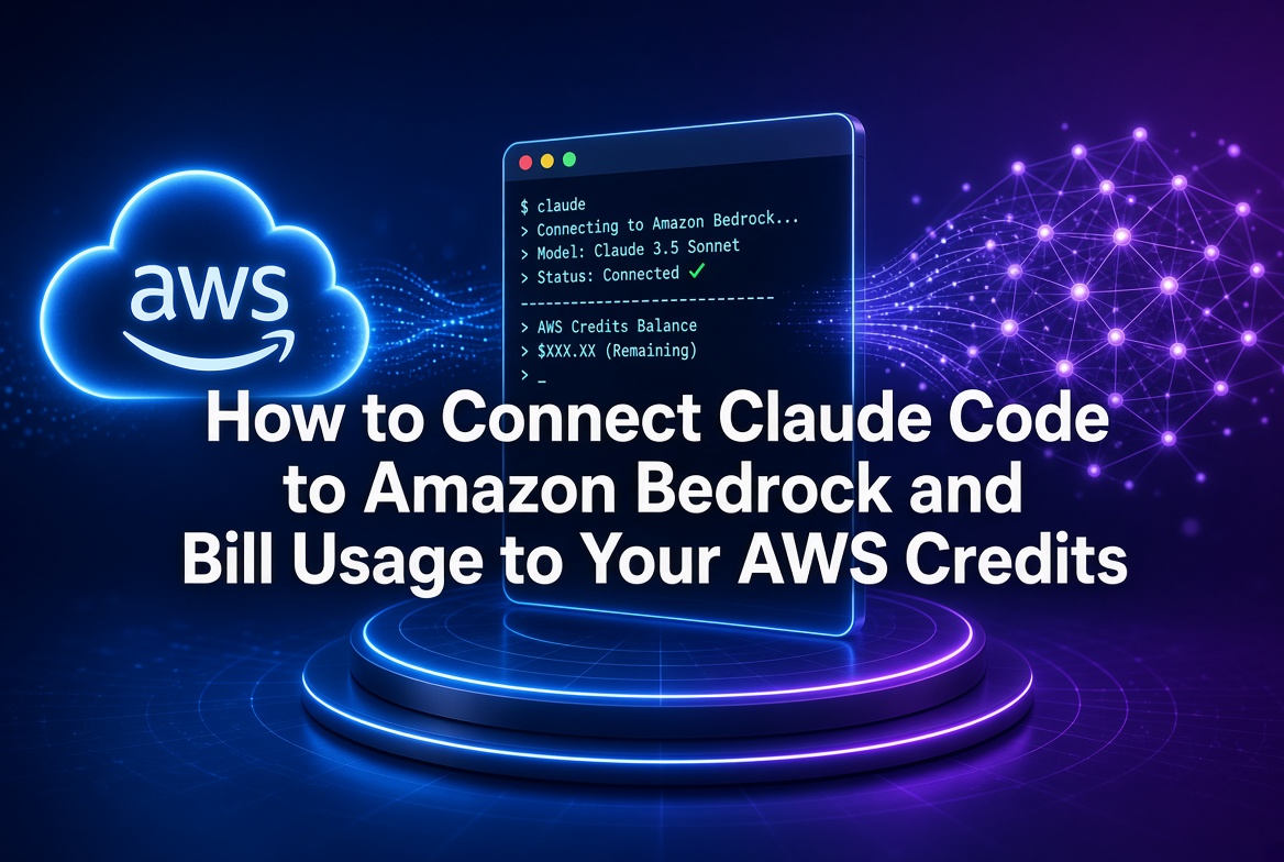 Connect Claude Code to Amazon Bedrock and Bill to AWS Credits